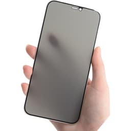 iPhone 16 Pro Kompatibelt Høyaluminium Belagt 360 Graders Frostet Personvern Herdet Glass Skjermbeskytter iPhone 16 Pro