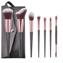 7-osainen meikkisivellinsetti matkakotelolla