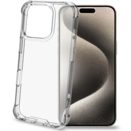 Støtsikkert deksel til iPhone 16 Pro Transparent