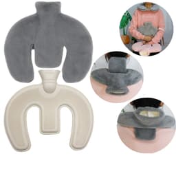 Monipuolinen U-muotoinen kuumavesipullo Tummanharmaa