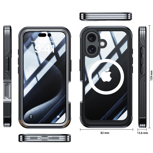 Beskyttelsesetui til iPhone 16-serien iPhone 16 Pro