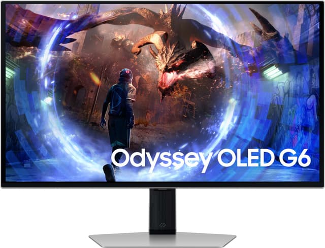 Samsung Odyssey G6 G60SD 27/QHD/OLED/360Hz/0,03ms/HAS bildskärm gaming