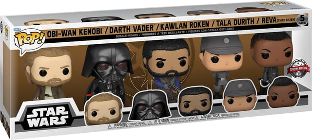 Funko POP! Star Wars Obi-Wan Kenobi figurer (5-pack)
