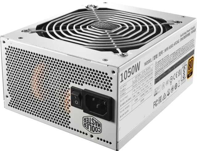 Cooler Master MWE Gold V2 ATX 3.1 1050W White nätaggregat