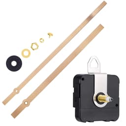 DIY-kellokoneisto käsillä ja tarvikkeilla Gold