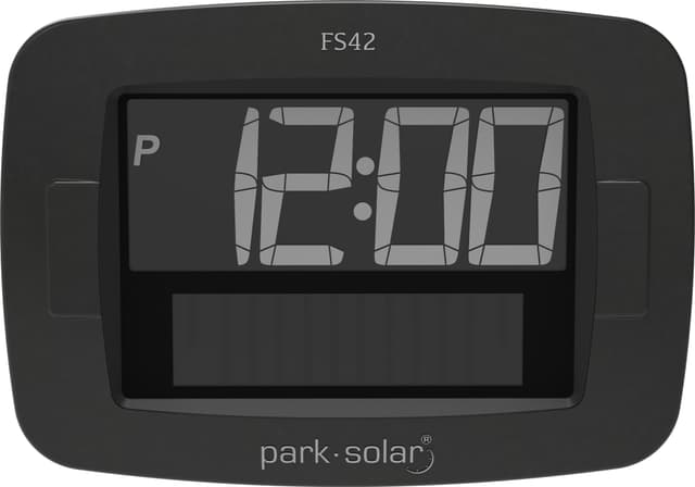 Park Solar Magnetic elektrisk parkeringsur FS42 (sort)
