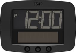 Park Solar Digital elektronisk parkeringsskiva FS42 (svart)