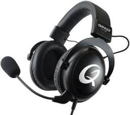 QPAD QH95 gamingheadset (svart)