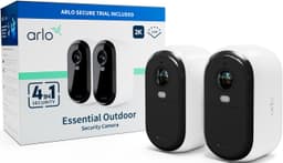Arlo Essential 2K säkerhetskamera (2-pack)