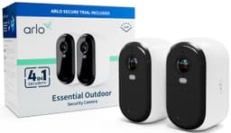 Arlo Essential FHD overvåkningskamera (2-pakning)