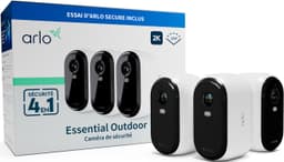 Arlo Essential 2K sikkerhedskamera (3-pakke)