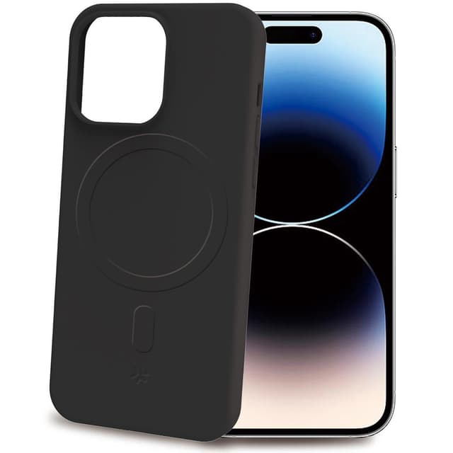 Cromomag Magnetic Soft gummideksel MagSafe iPhone 15 Pro Black