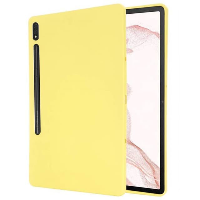 Liquid suojakuori Samsung Galaxy Tab S7 Plus (2020) - Keltainen