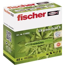 Fischer UX GREEN 8 x 50 R Universalrawplug 50 mm 8 mm