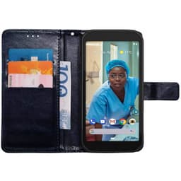 Wallet cover 3-kort CAT S42H+ - Mørkeblå