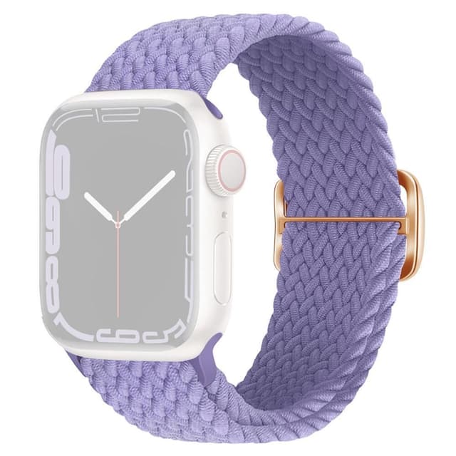 SKALO Flettet Rem Apple Watch 42/44/45/49 mm - Lilla