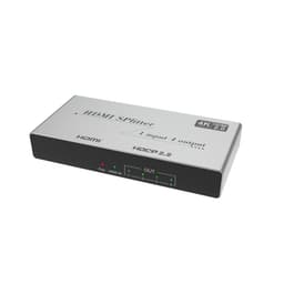 HDMI Splitter 1 i 4 ud 4K ved 60Hz Sort