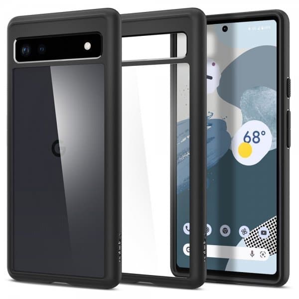 Spigen Google Pixel 6a Skal Ultra Hybrid Matte Black