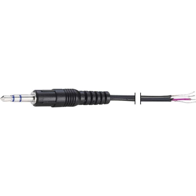 Jack-anslutningskabel Teleplugg 2.5 mm - Öppen ände