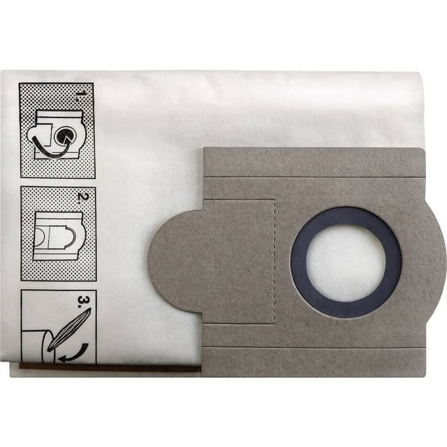 Dammsugarpåse filter Set 5 st Fein 3 13 22 757 01 6 5