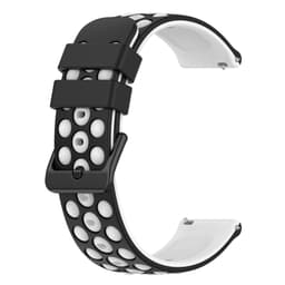 Klockarmband silikon Hvit 20 mm