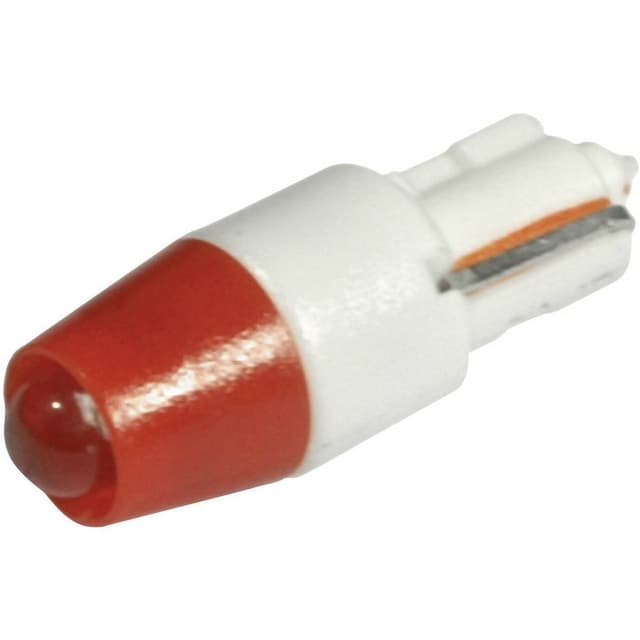 LED-signallampa CML 1511A35UR3 1511A35UR3 W 2 x 4.6 d