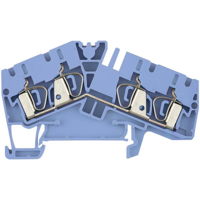 Kopplingsplint ZDU 2.5-2/4AN BL 1706070000 Atollblå