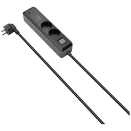 Hama 2-veis grenuttak med USB-lading