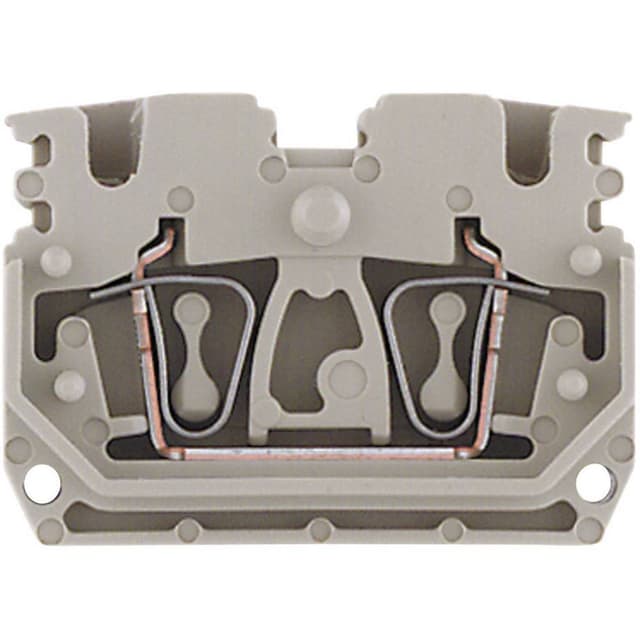 Mini - DIN-skinne rækkeklemmer ZDUB Weidmüller ZDUB 2.5-2/4AN/DM 1704540000-1 Beige 1 stk