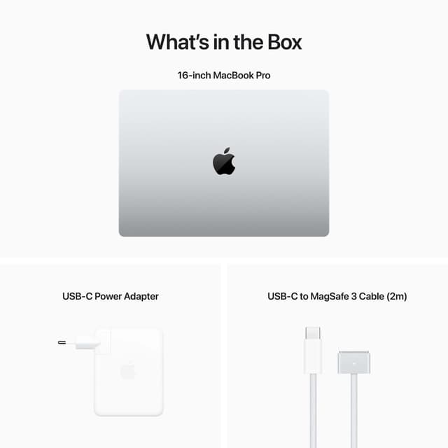 MacBook Pro 16 M2 Max 2023 32/1000GB (Silver) - Elgiganten