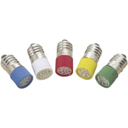Barthelme LED-signallampe E10 Rød 12 V/DC, 12 V/AC 2.4