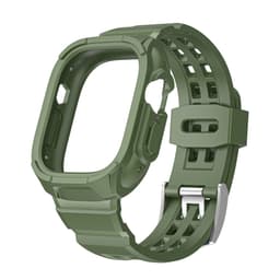 Apple Watch Ultra Ice Armour Frosted TPU integrert klokkebånd Grønn