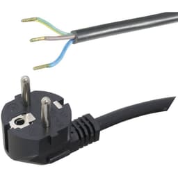 HAWA 1008210 Ström Anslutningskabel Svart 1.50 m