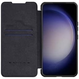 Nillkin Qin Pro flipdeksel Samsung Galaxy S23 Plus - Sort