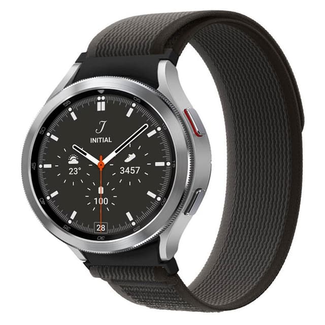 Tactik nylon Armbånd Samsung Galaxy Watch 4 Classic (46mm) - Blackroo