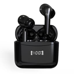 Trådlösa hörlurar ENC brusreducerande Bluetooth 5.2 IPX5 Svart