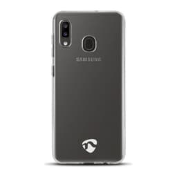 geleskal | Används för: Samsung | Samsung Galaxy A20 / Samsung Galaxy A30 | Transparent | TPU