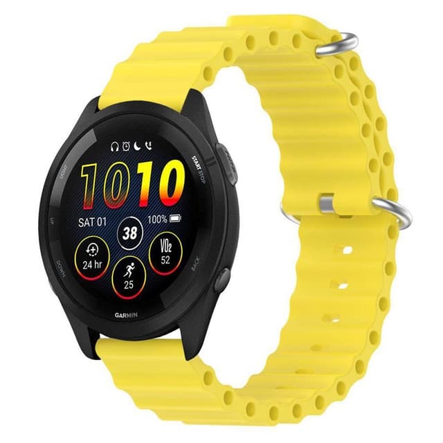 Ocean urheiluranneke Garmin Forerunner 265 - Keltainen