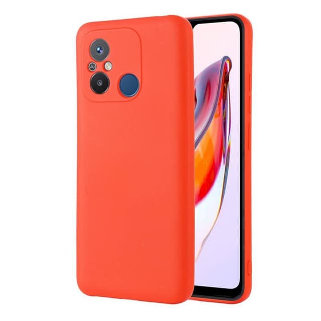 Liquid silikon skal Xiaomi Redmi 12C - China Red