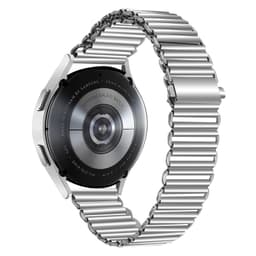 Kellon ranneke ruostumatonta terästä Hopea 20 mm Samsung Watch 5 / Huawei GT