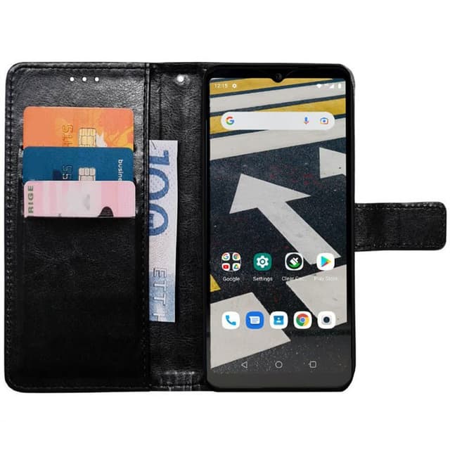 Mobil lommebok 3-kort CAT S53 - Sort