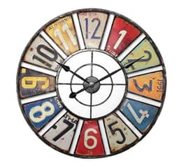 Seinäkello 60 cm Analoginen Monivärinen