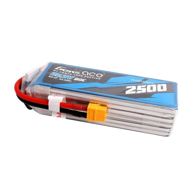 6s  2500mAh - 80C - Gens Ace XT60