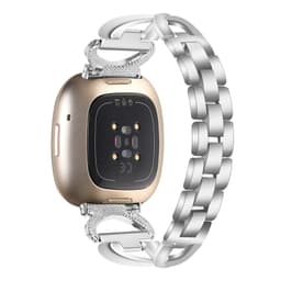 Bling armbånd i zirkonlegering Sølv Fitbit Versa3 / Fitbit Versa 4