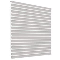 ECD Germany Double rollo klämfix utan borrning 90 x 230 cm Ljusgrå, genomskinlig