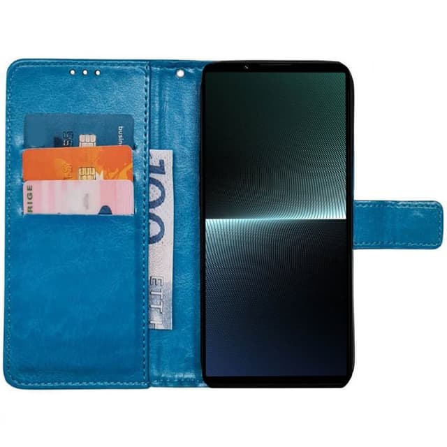 Wallet cover 3-kort Sony Xperia 1 V - Lyseblå