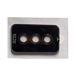 Samsung posisjoneringsbeskyttelsesring + linsebeskyttelsesfilm Sort S23/S23+/S23PLUS