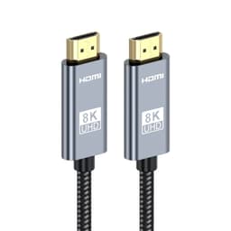 HDMI-kaapeli 8K 60 Hz 4K 120 Hz kullatulla liittimellä 3 m