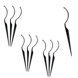 Lösögonfransar display stick - visa effekten av ögonfransar 10-pack Musta