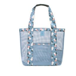 INF Strandveske i netting Blå